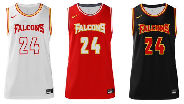 falcons basketball jersey