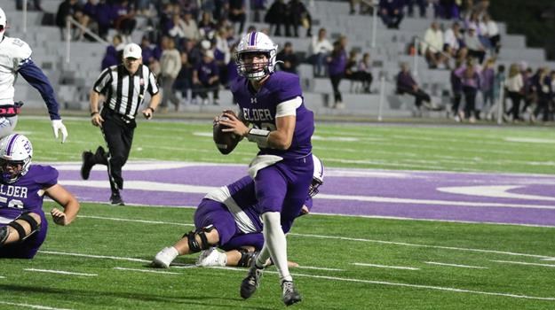 Estep sets passing record, throws five touchdowns as Elder rolls on Senior Night